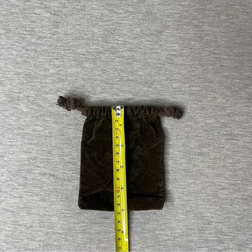 Michael Kors Velour Brown Gift Dust Bag 4” x 3” in.